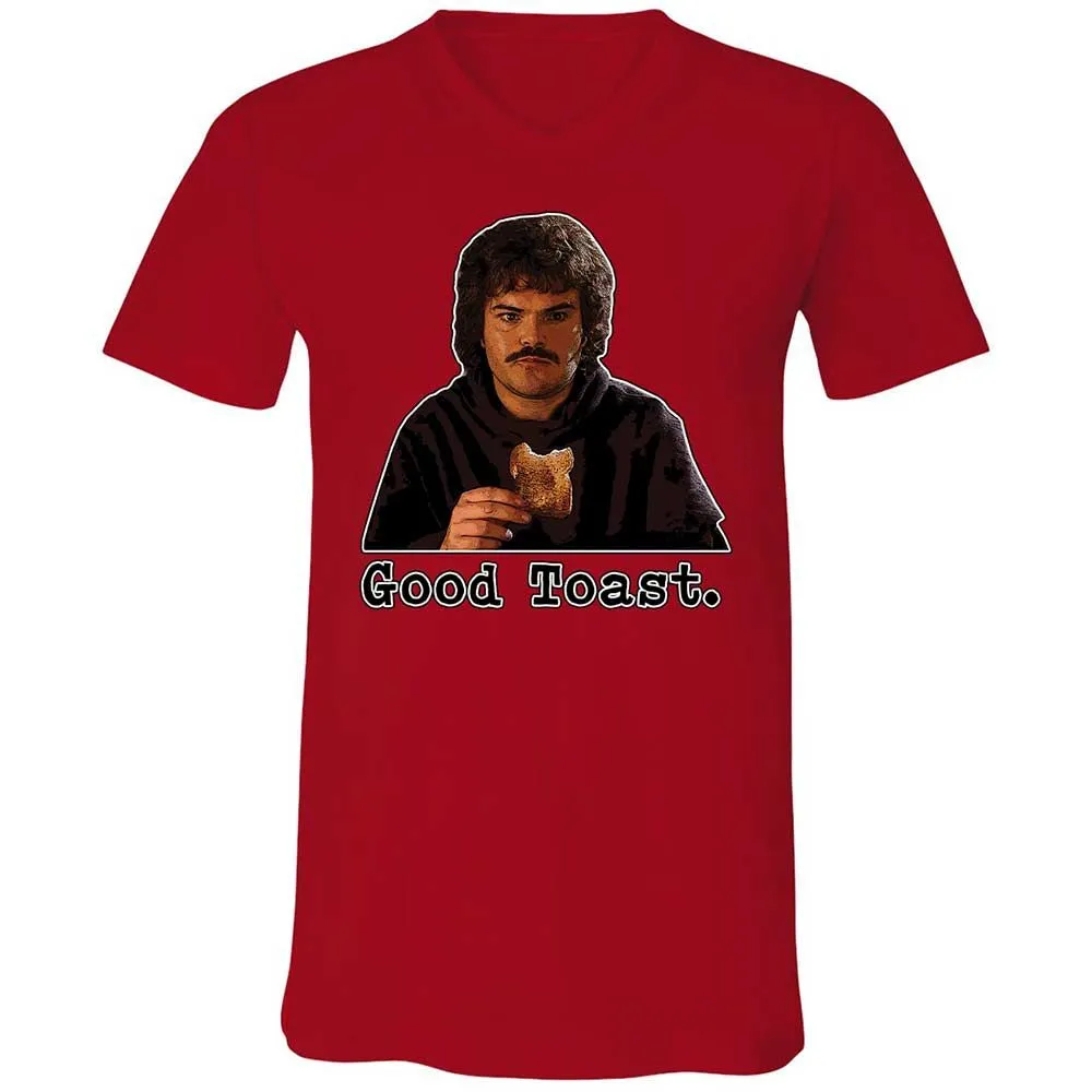 Unisex V-Neck T-Shirt - 79W56XXD - Red - 5