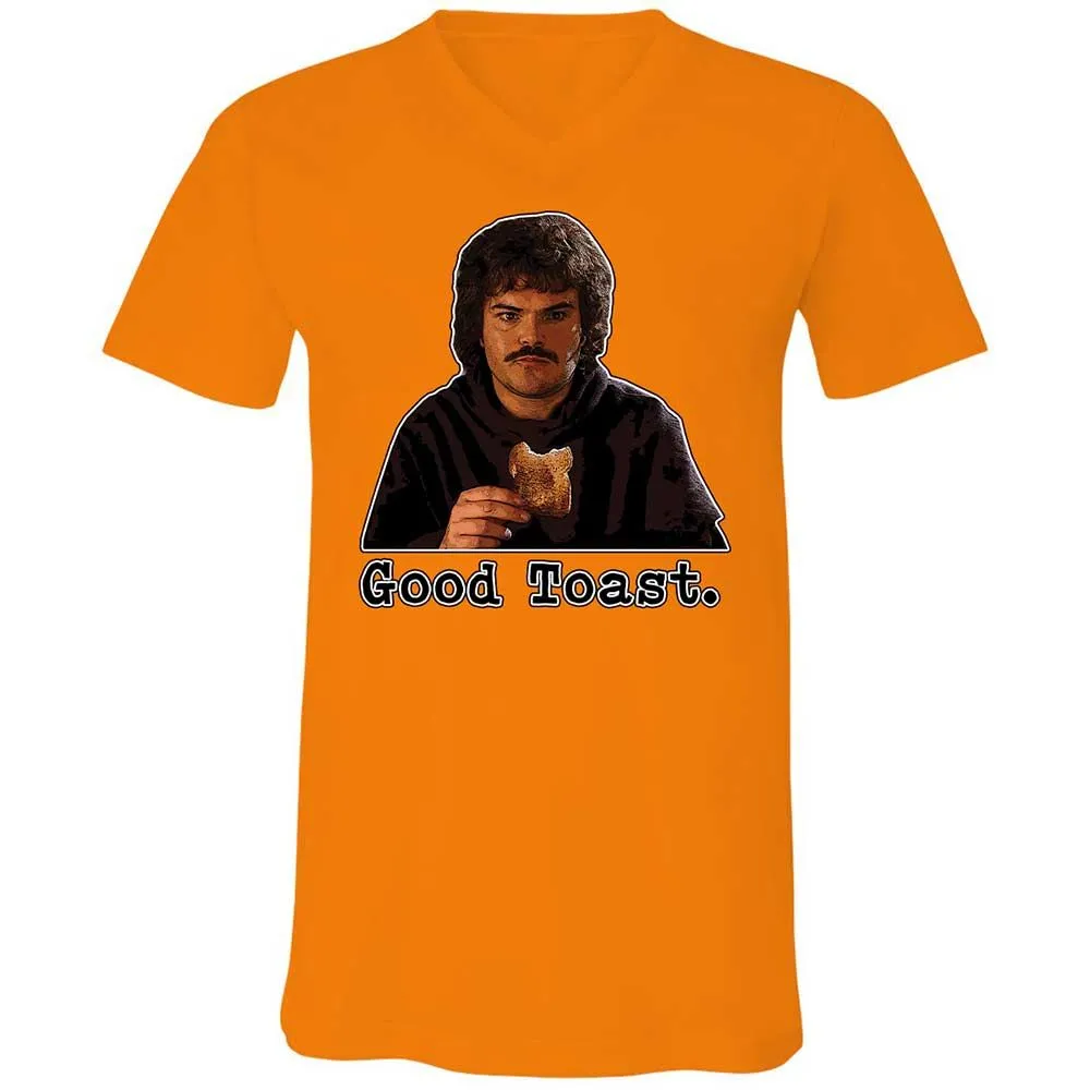 Unisex V-Neck T-Shirt - 79W56XXD - Orange - 7