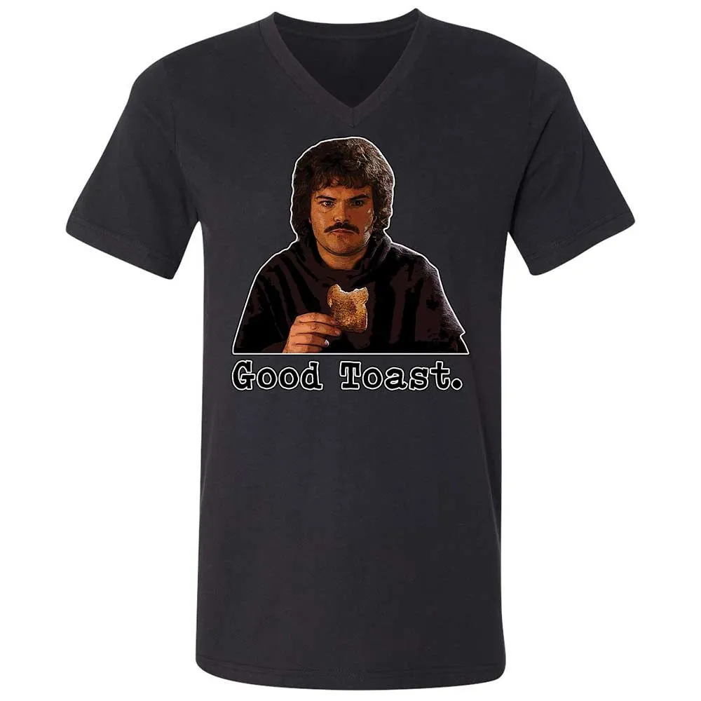 Unisex V-Neck T-Shirt - 79W56XXD - Black - 11