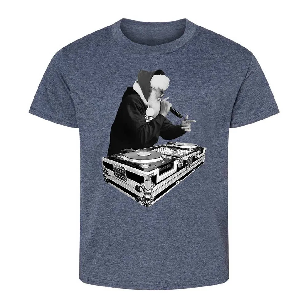 Dj Santa Claus - Heather Navy - 15