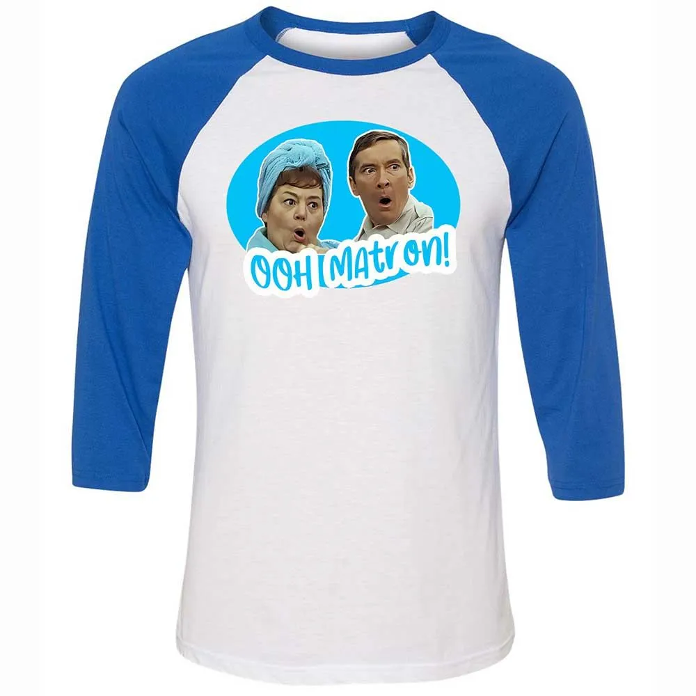 Unisex 3/4 Baseball Tee - EUH3KW9S - White/True Royal - 10