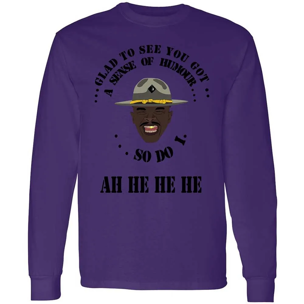 I'm glad to see you got a sense of humor - Purple - 9
