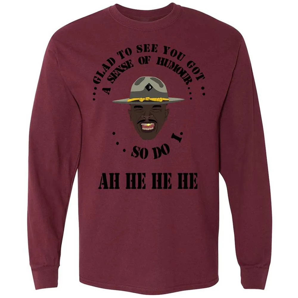 I'm glad to see you got a sense of humor - Maroon - 16