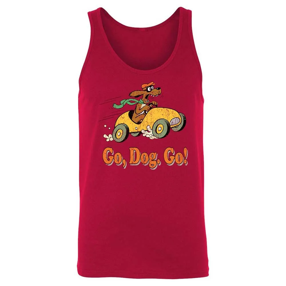 Unisex Jersey Tank - LANSUFQN - Red - 3