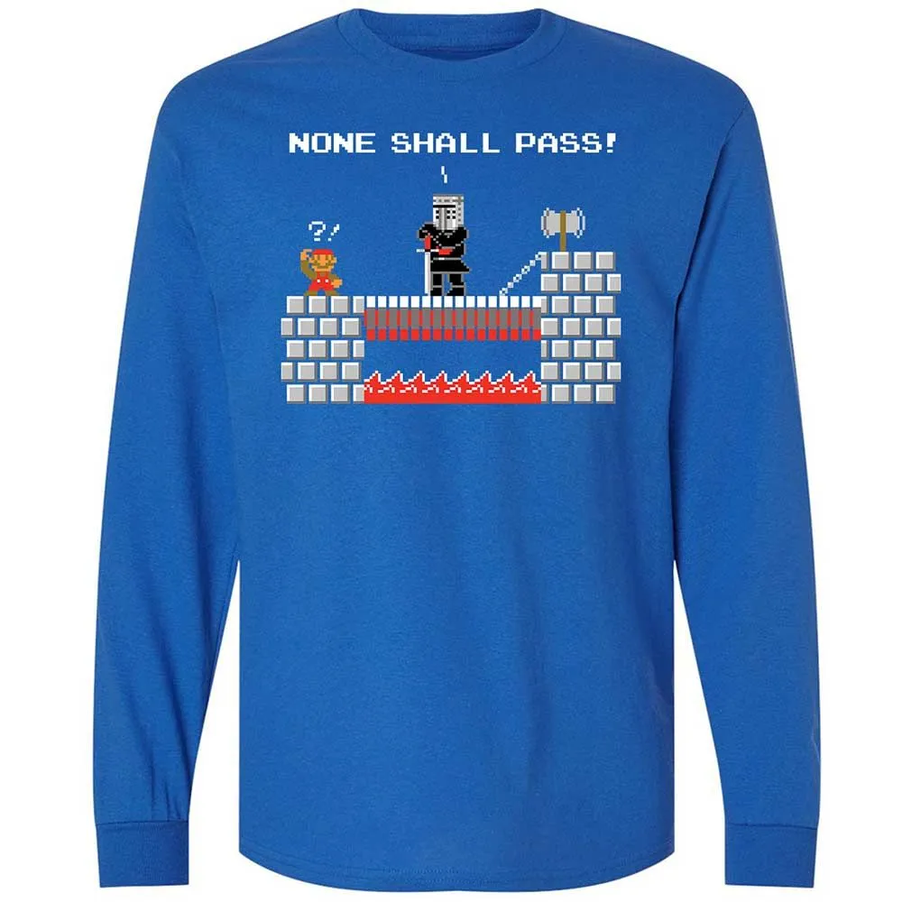 No Plumbers Shall Pass - Royal - 3