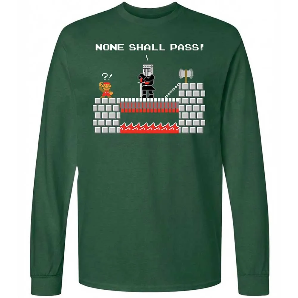 No Plumbers Shall Pass - Forest Green - 4