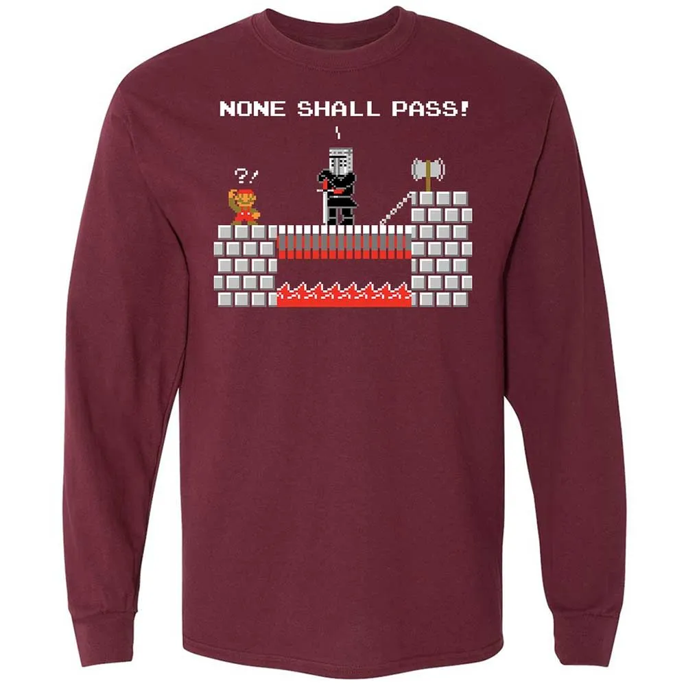 No Plumbers Shall Pass - Maroon - 6