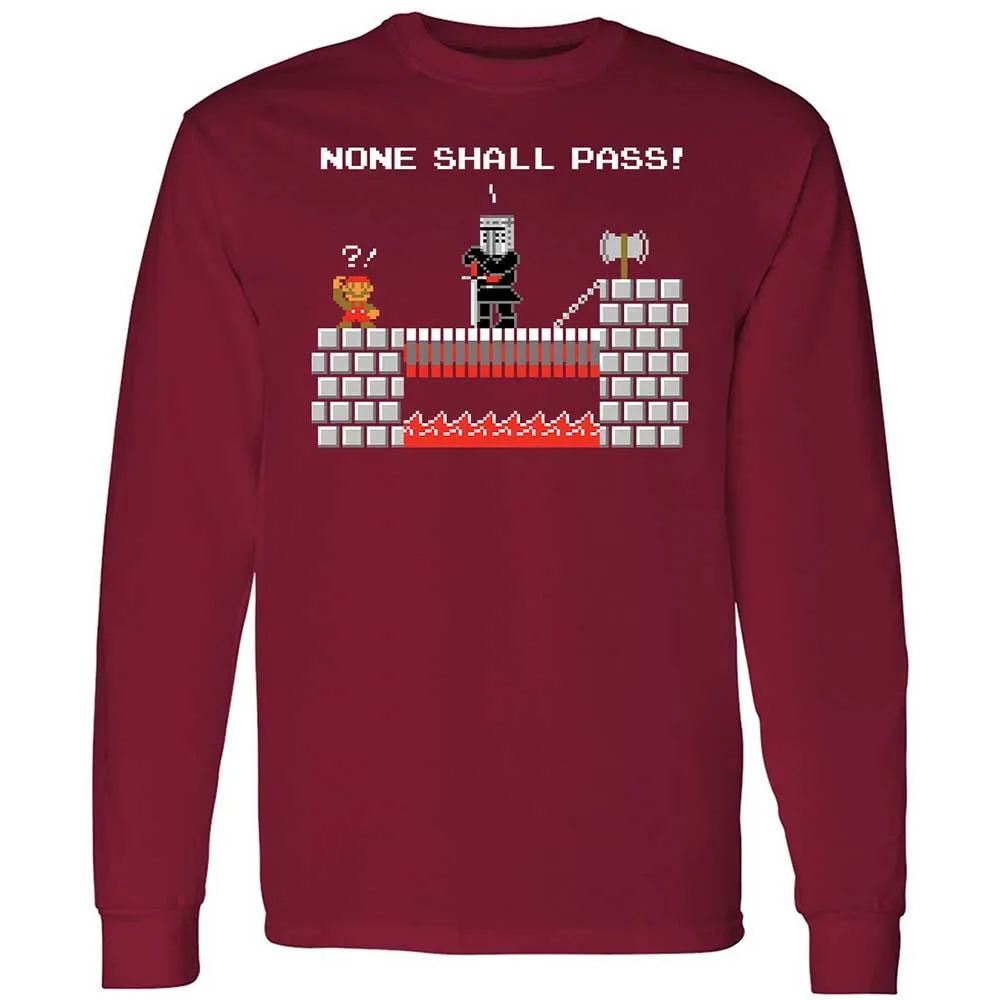 No Plumbers Shall Pass - Cardinal Red - 7