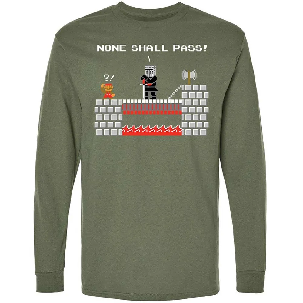 No Plumbers Shall Pass - Military Green - 9