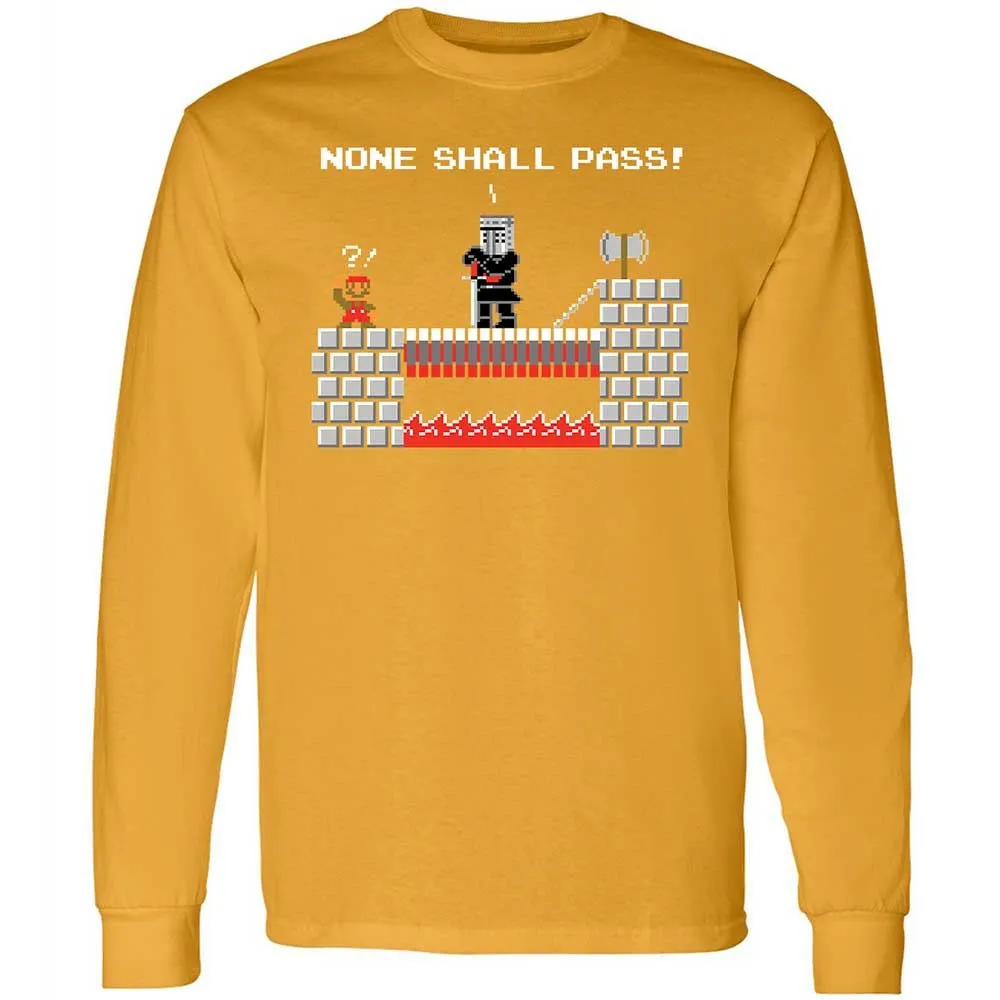 No Plumbers Shall Pass - Gold - 13