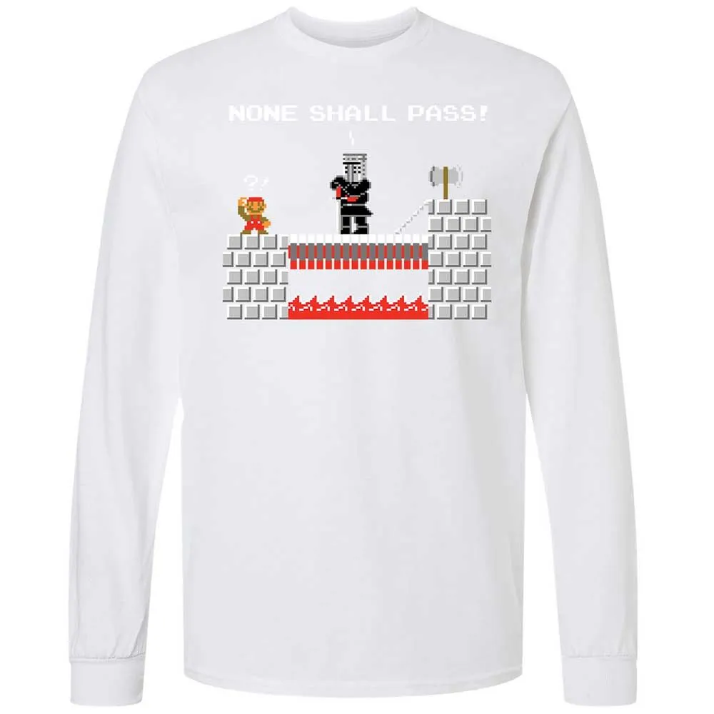 No Plumbers Shall Pass - White - 17