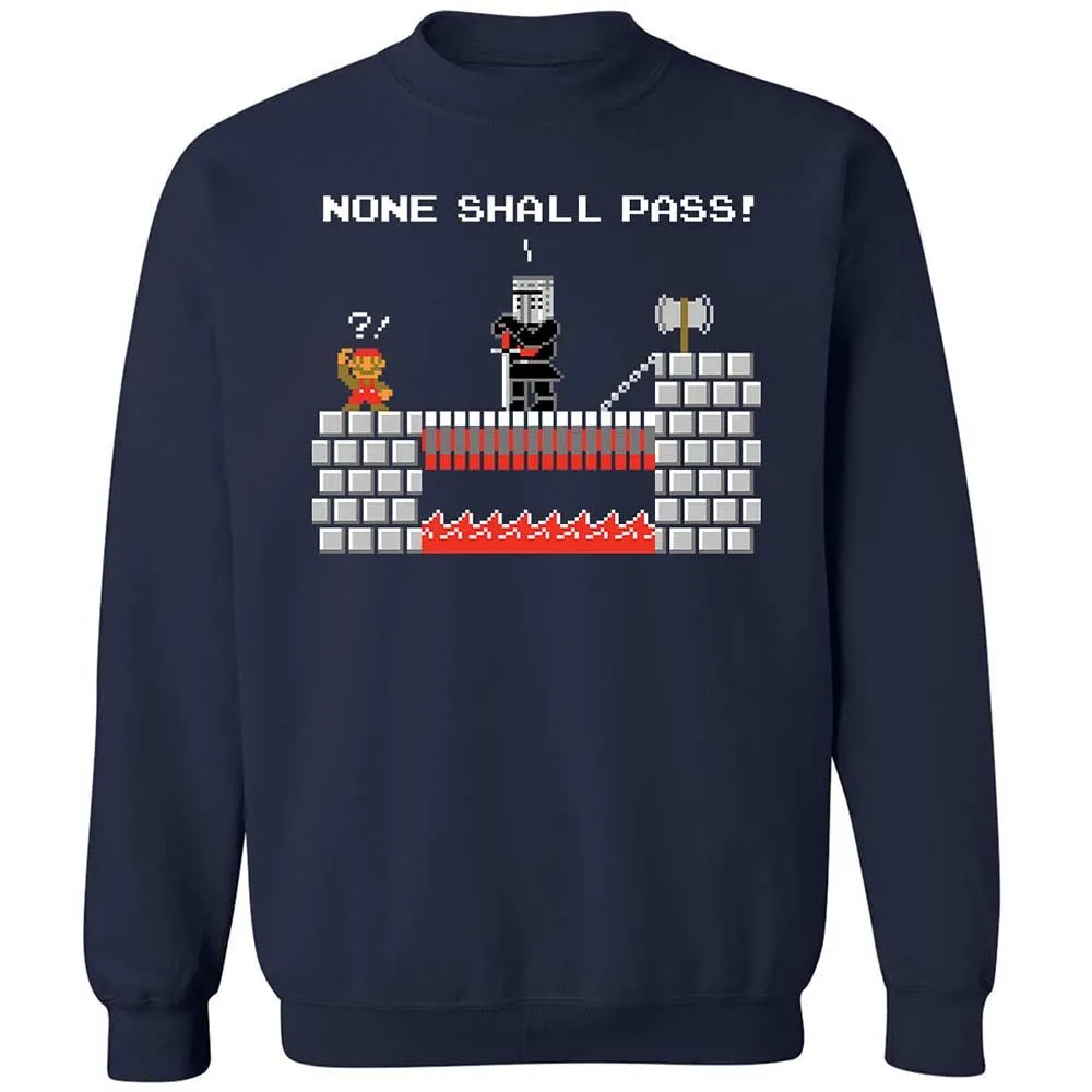 No Plumbers Shall Pass - Navy - 2