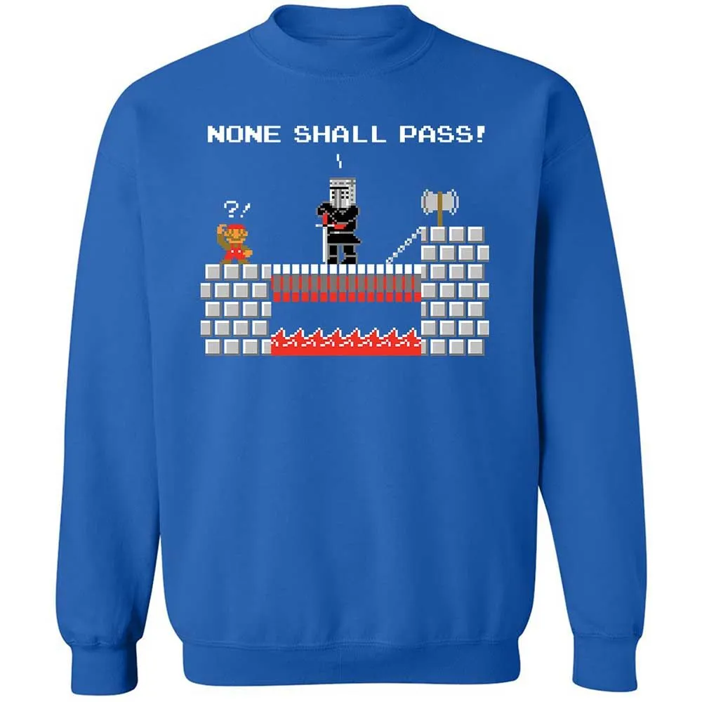No Plumbers Shall Pass - Royal - 3