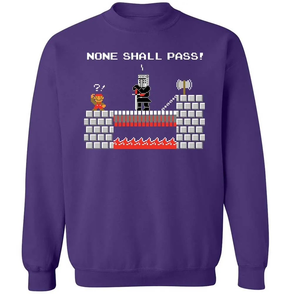 No Plumbers Shall Pass - Purple - 11