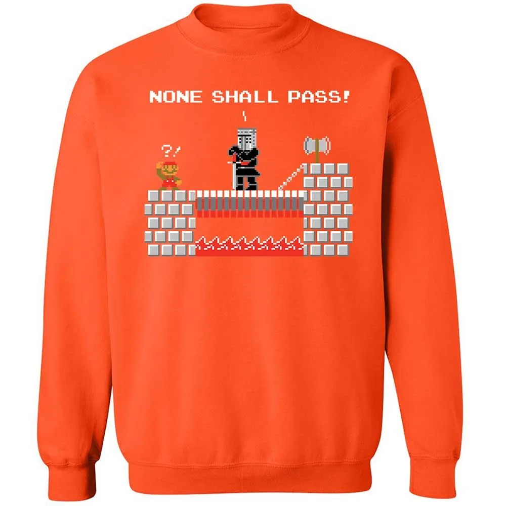 No Plumbers Shall Pass - Orange - 12