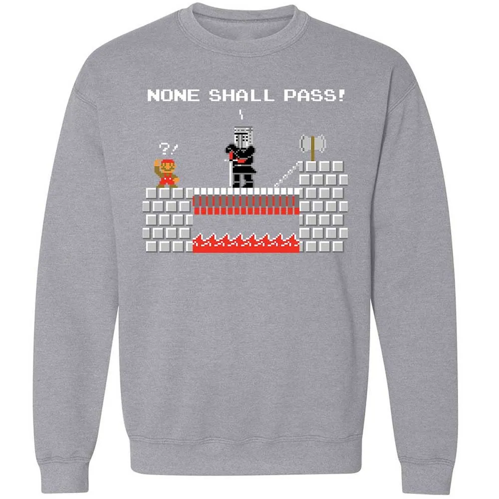 No Plumbers Shall Pass - Sport Grey - 17