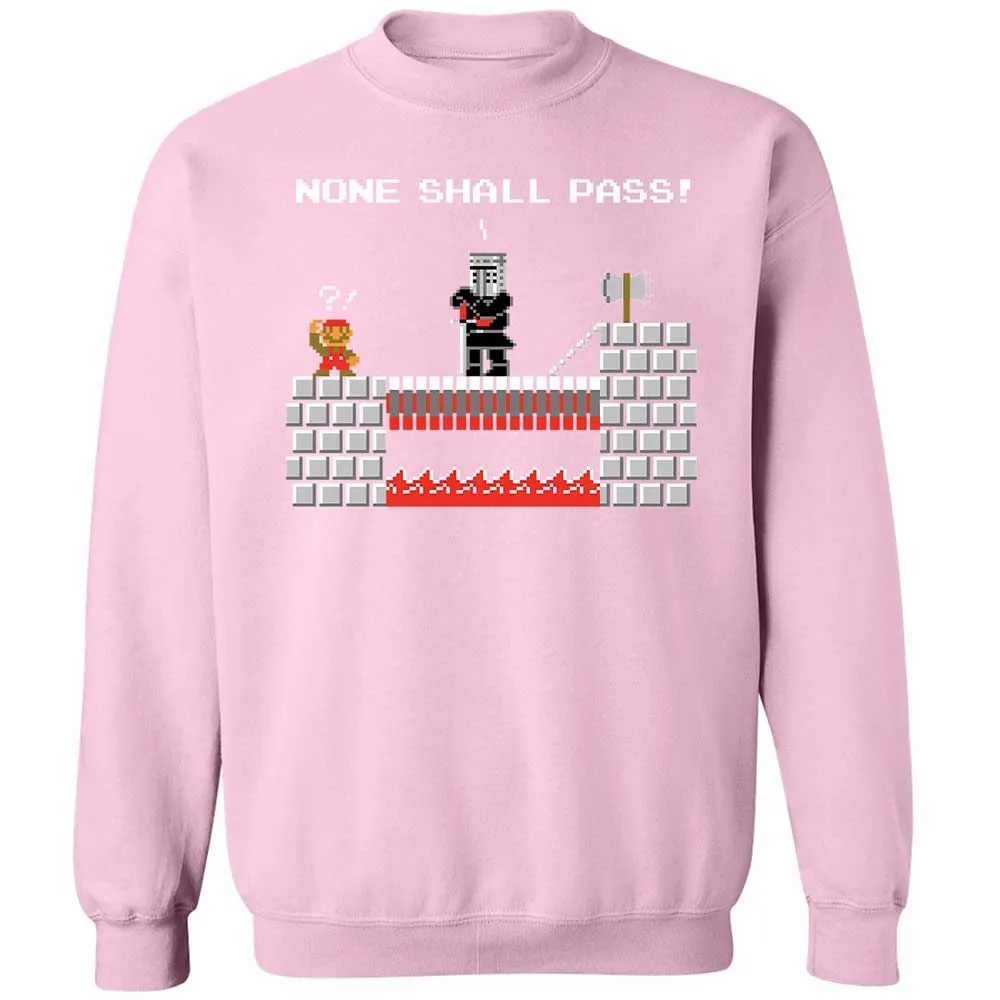 No Plumbers Shall Pass - Light Pink - 19