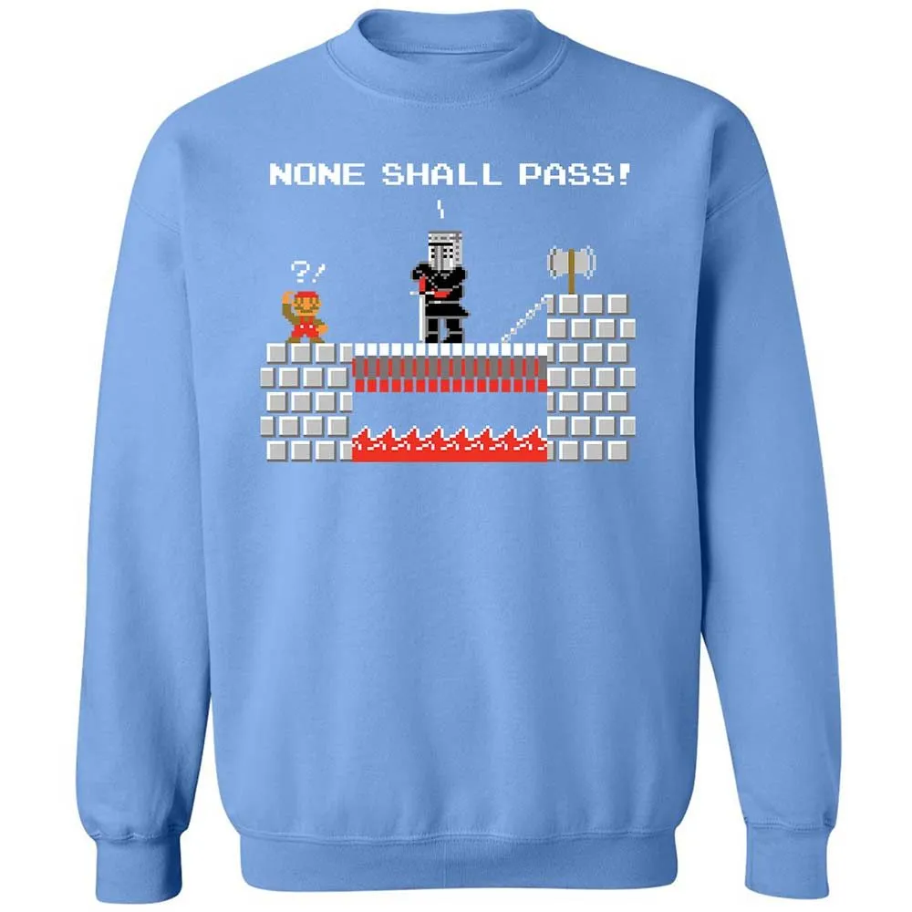 No Plumbers Shall Pass - Carolina Blue - 20