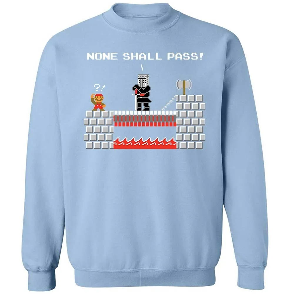 No Plumbers Shall Pass - Light Blue - 21