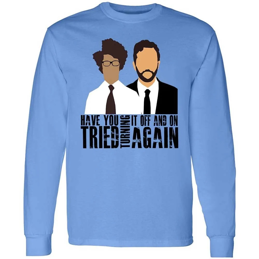 Long Sleeve T-Shirt - UXBJDPUN - Carolina Blue - 5