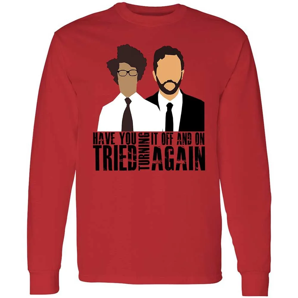 Long Sleeve T-Shirt - UXBJDPUN - Red - 8