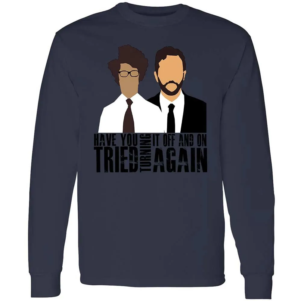 Long Sleeve T-Shirt - UXBJDPUN - Navy - 13