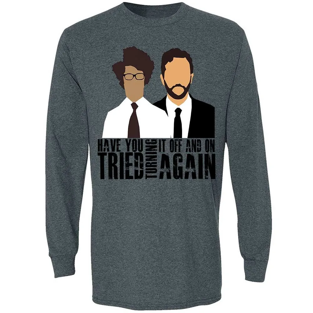 Long Sleeve T-Shirt - UXBJDPUN - Dark Heather - 15