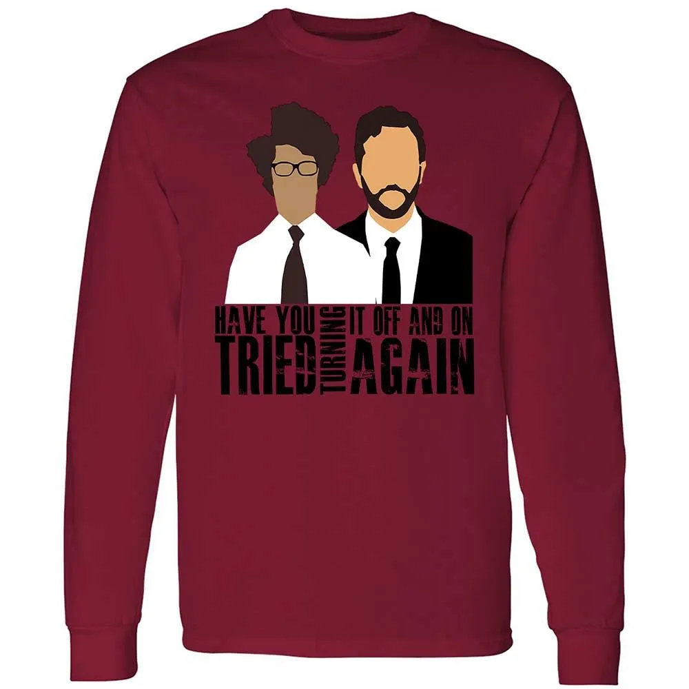 Long Sleeve T-Shirt - UXBJDPUN - Cardinal Red - 17
