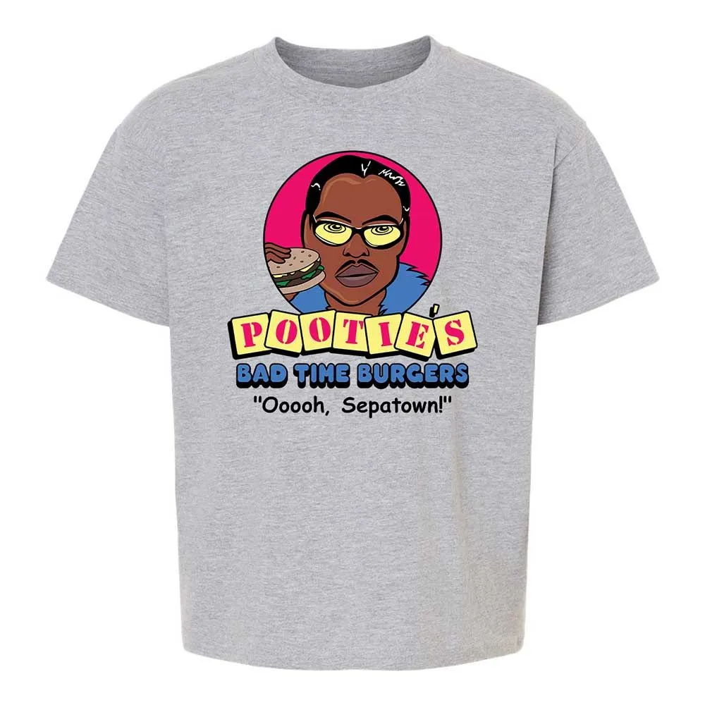 Pootie's Bad Time Burgers - Sport Grey - 2