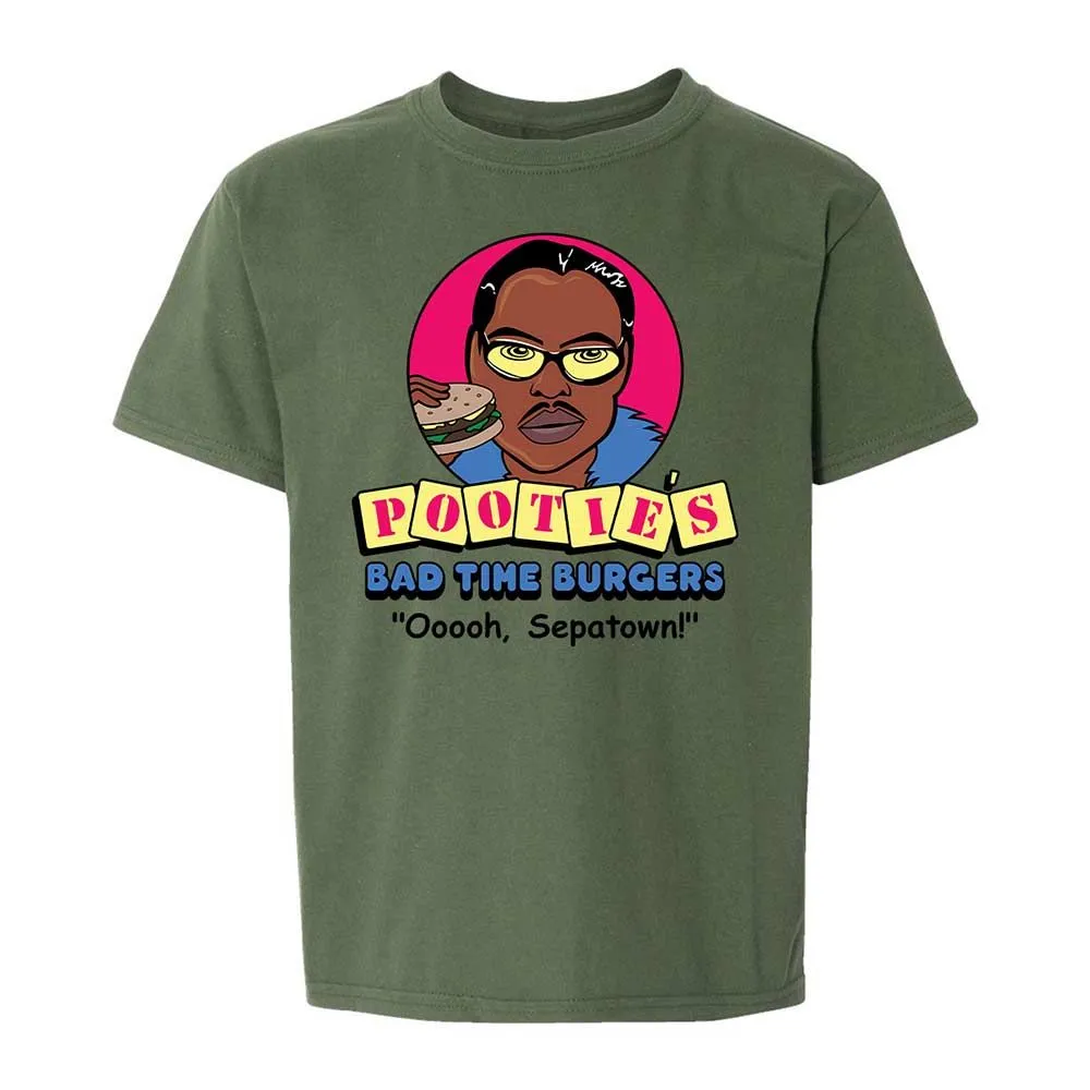 Pootie's Bad Time Burgers - Military Green - 20
