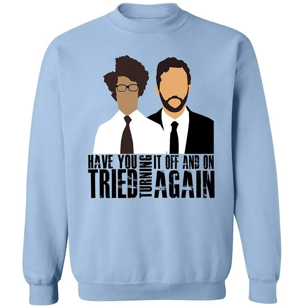 Classic Unisex Sweatshirt - HQSV3TAX - Light Blue - 4