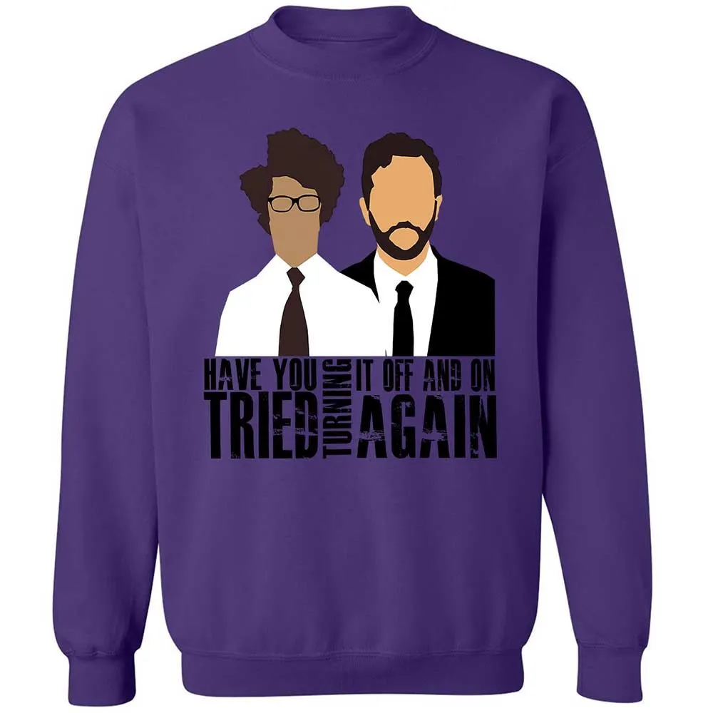 Classic Unisex Sweatshirt - HQSV3TAX - Purple - 10
