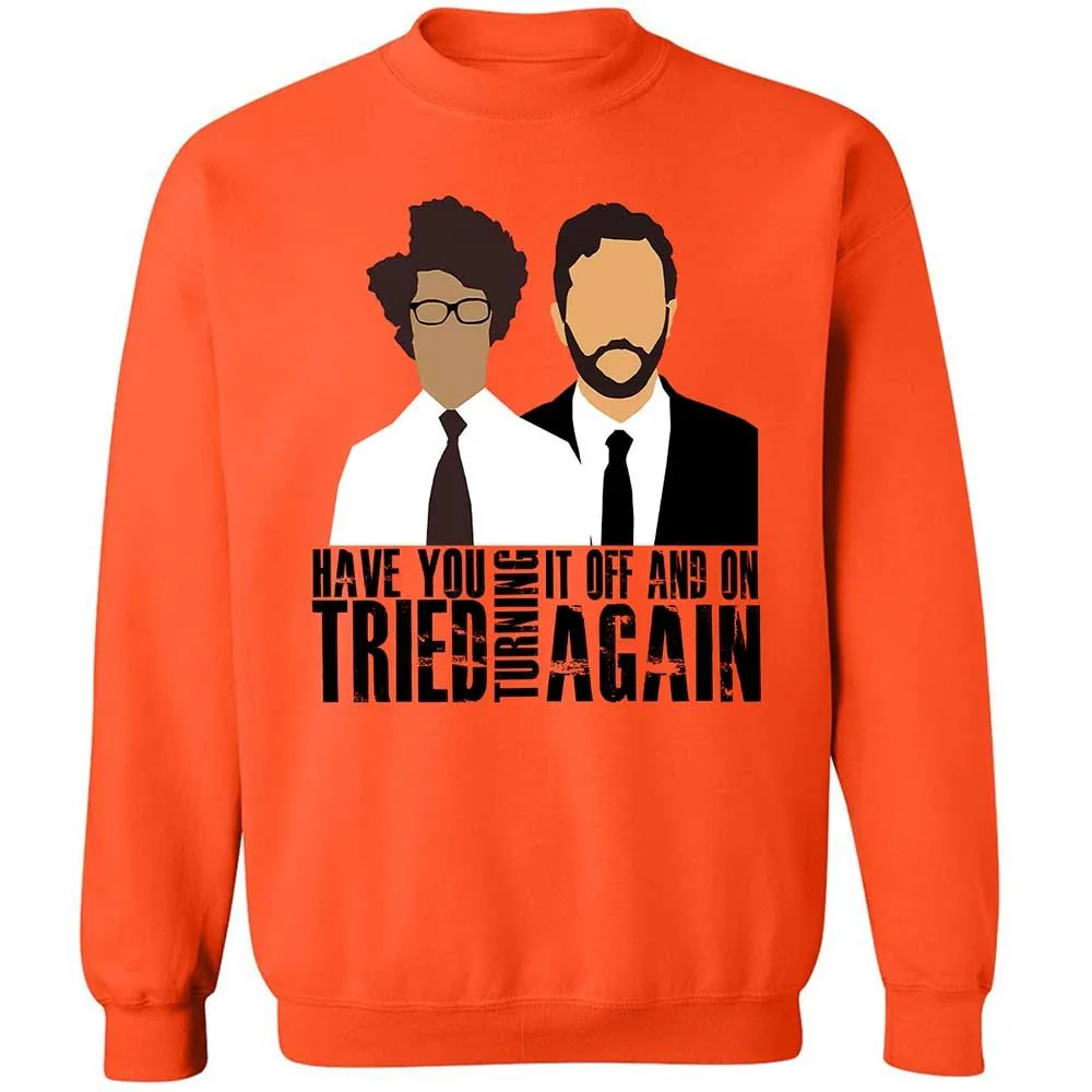 Classic Unisex Sweatshirt - HQSV3TAX - Orange - 12