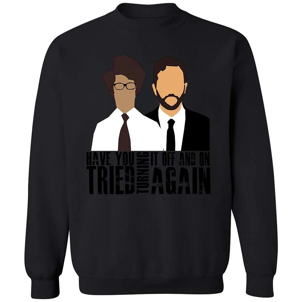Classic Unisex Sweatshirt - HQSV3TAX - Black - 14