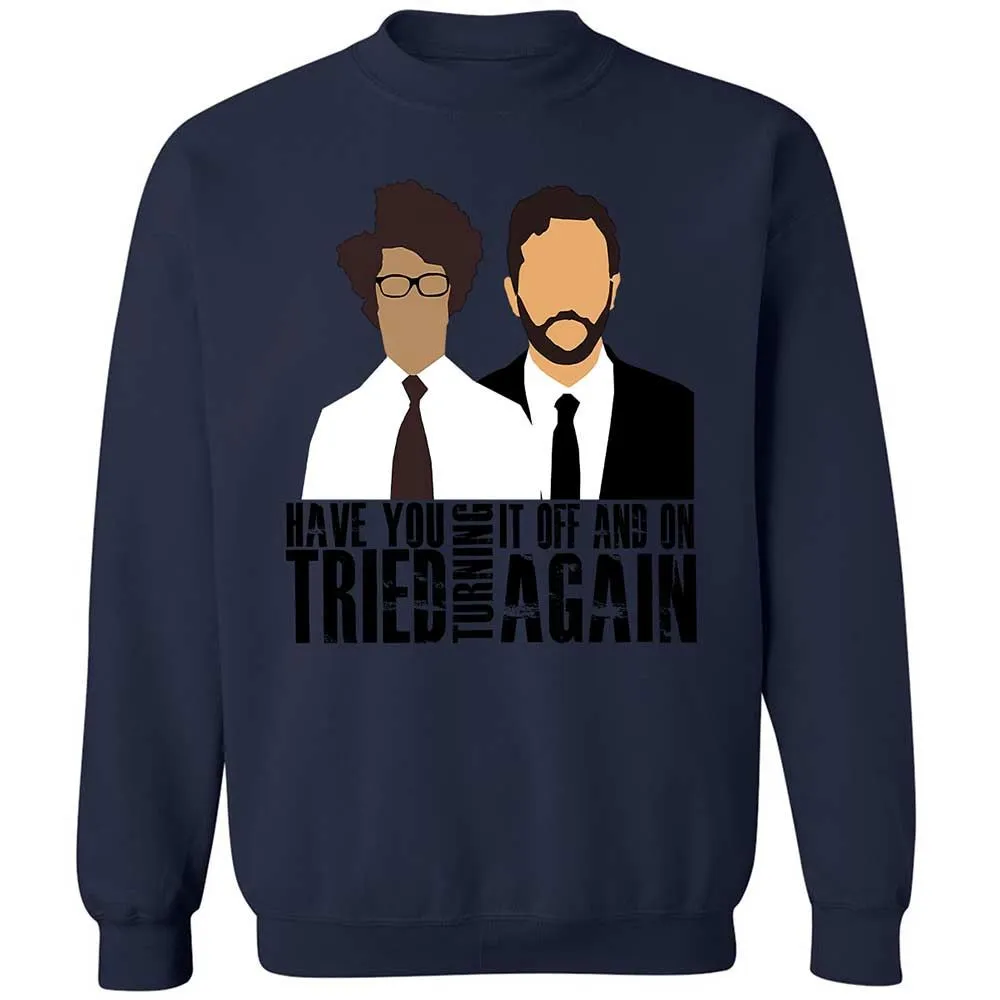Classic Unisex Sweatshirt - HQSV3TAX - Navy - 15