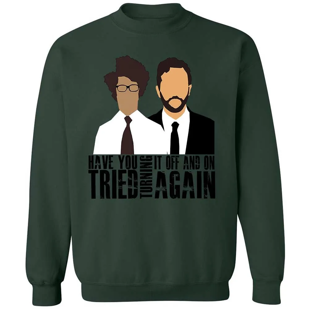 Classic Unisex Sweatshirt - HQSV3TAX - Forest Green - 17