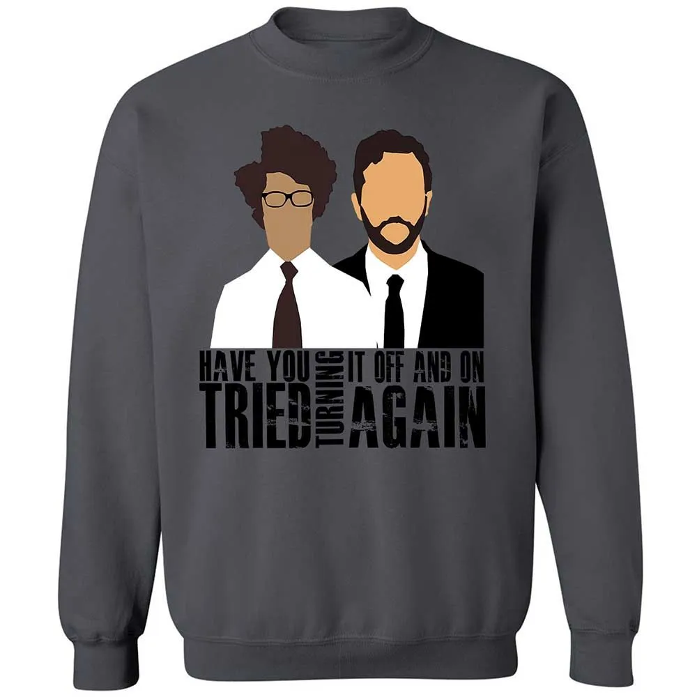 Classic Unisex Sweatshirt - HQSV3TAX - Charcoal - 18
