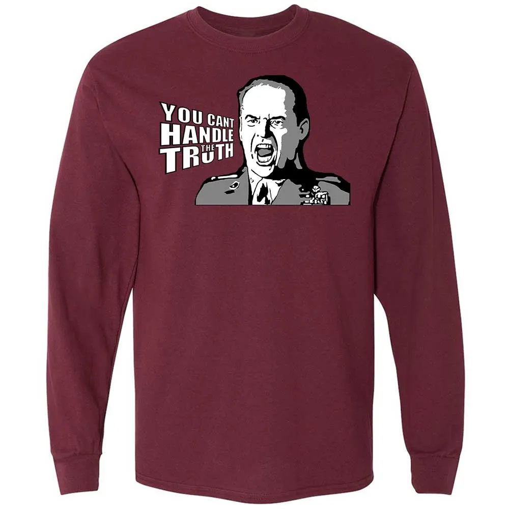Long Sleeve T-Shirt - S45EPLNQ - Maroon - 16