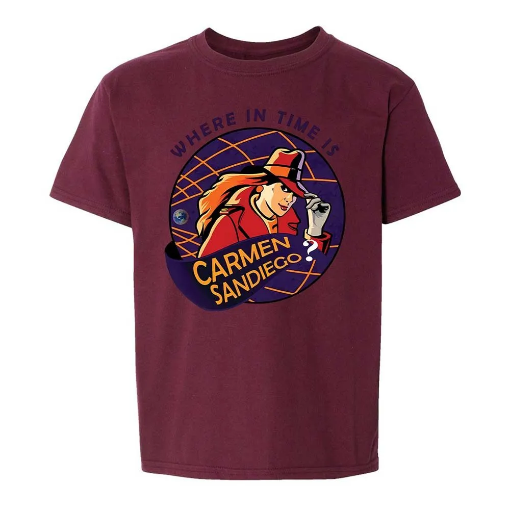 Where in Time Is Carmen Sandiego - Maroon - 19