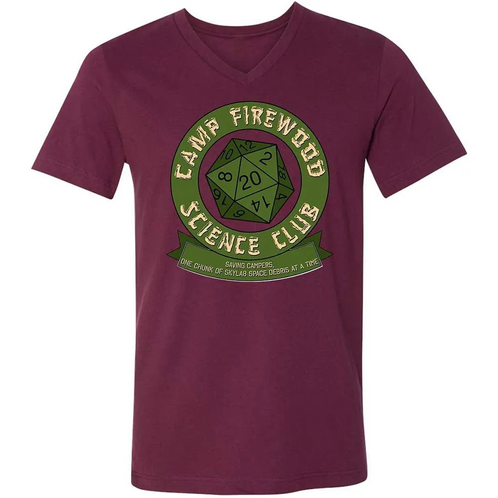 Camp Firewood Science Club - Maroon - 14