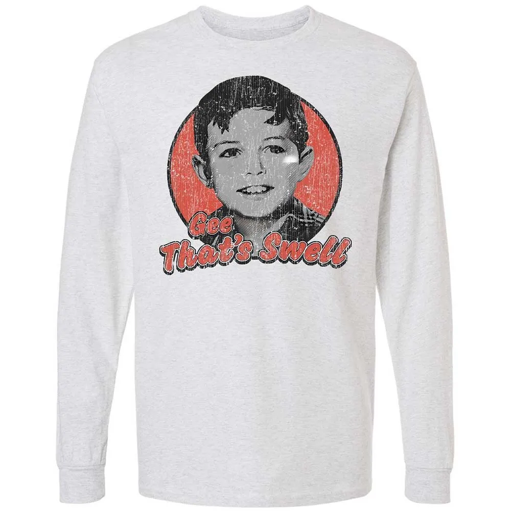 Long Sleeve T-Shirt - 5R5BAMBN - Ash - 2