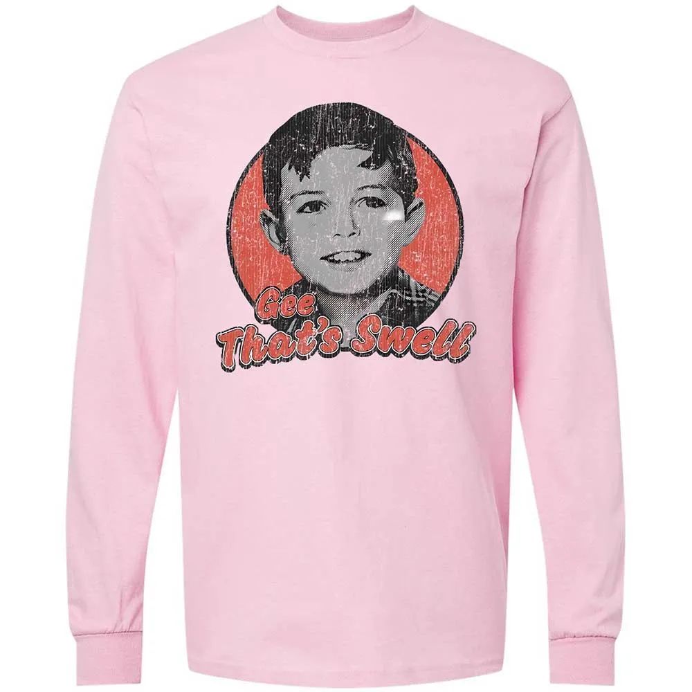 Long Sleeve T-Shirt - 5R5BAMBN - Light Pink - 6