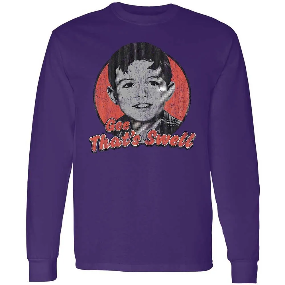 Long Sleeve T-Shirt - 5R5BAMBN - Purple - 9