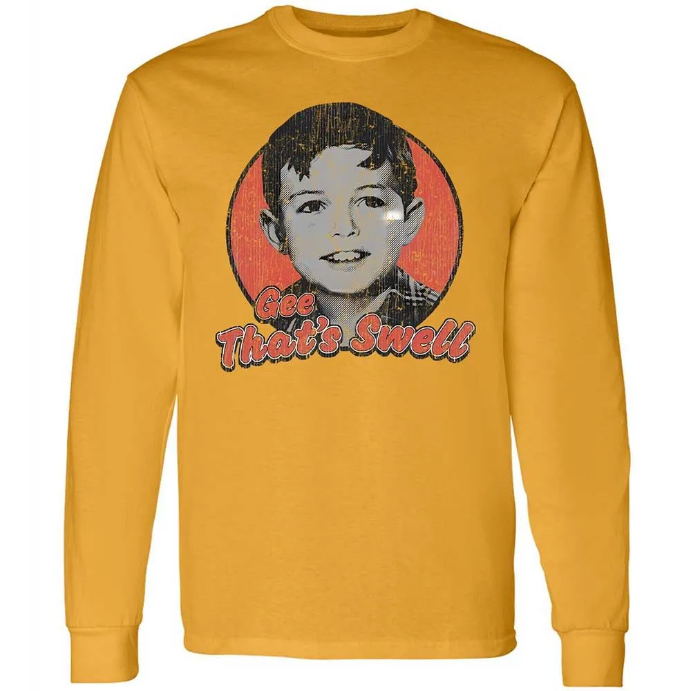 Long Sleeve T-Shirt - 5R5BAMBN - Gold - 10