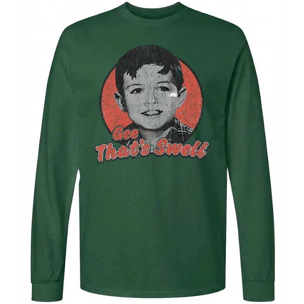 Long Sleeve T-Shirt - 5R5BAMBN - Forest Green - 14