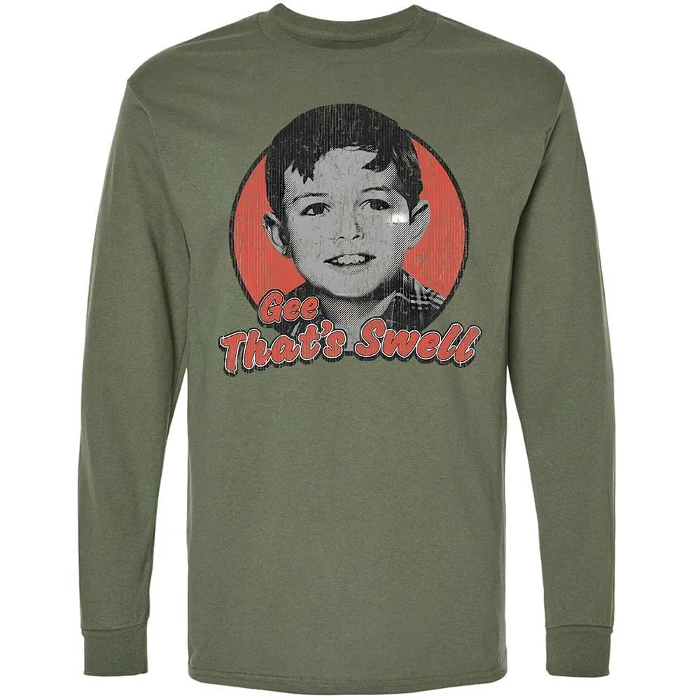 Long Sleeve T-Shirt - 5R5BAMBN - Military Green - 19