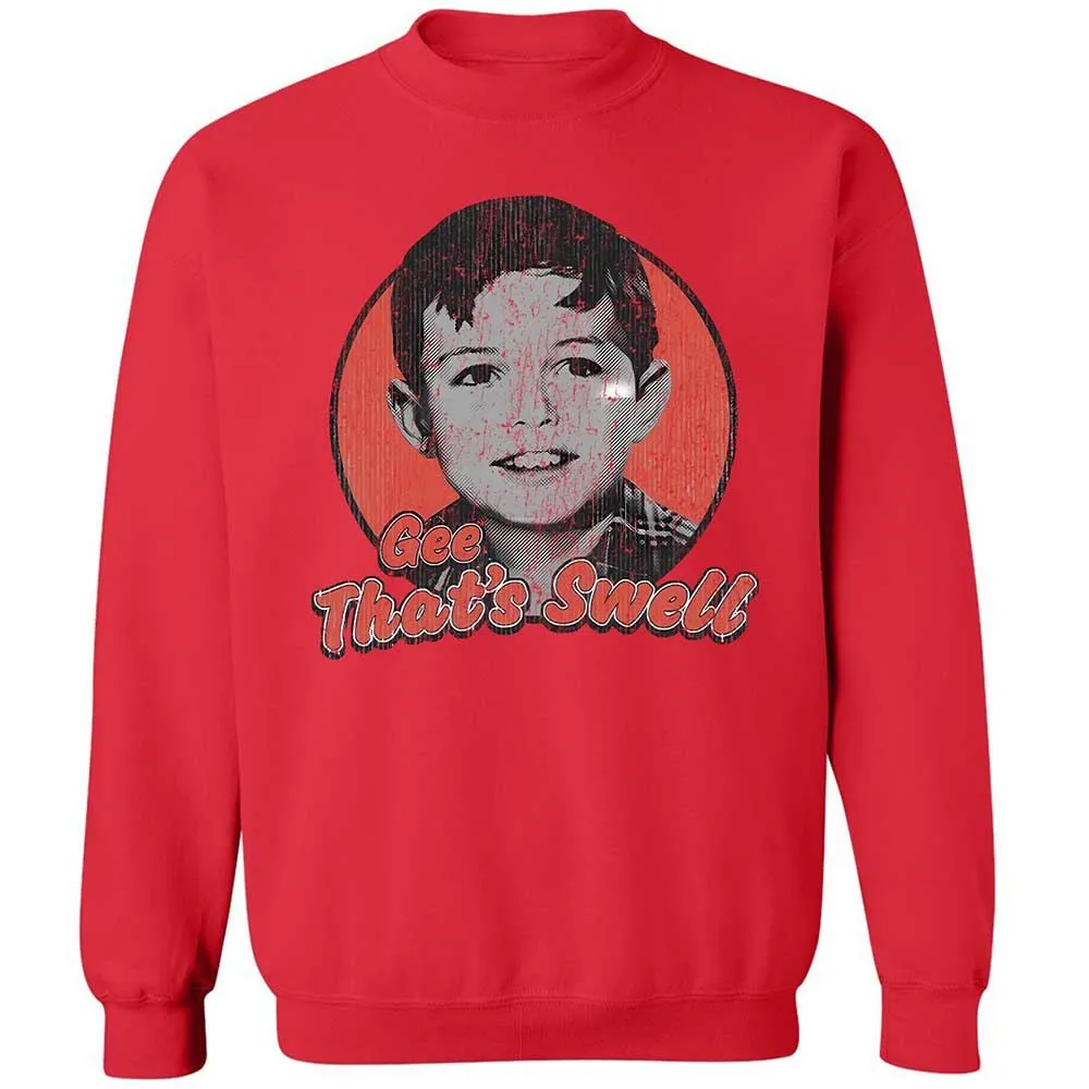 Classic Unisex Sweatshirt - 7E5KNL3D - Red - 9