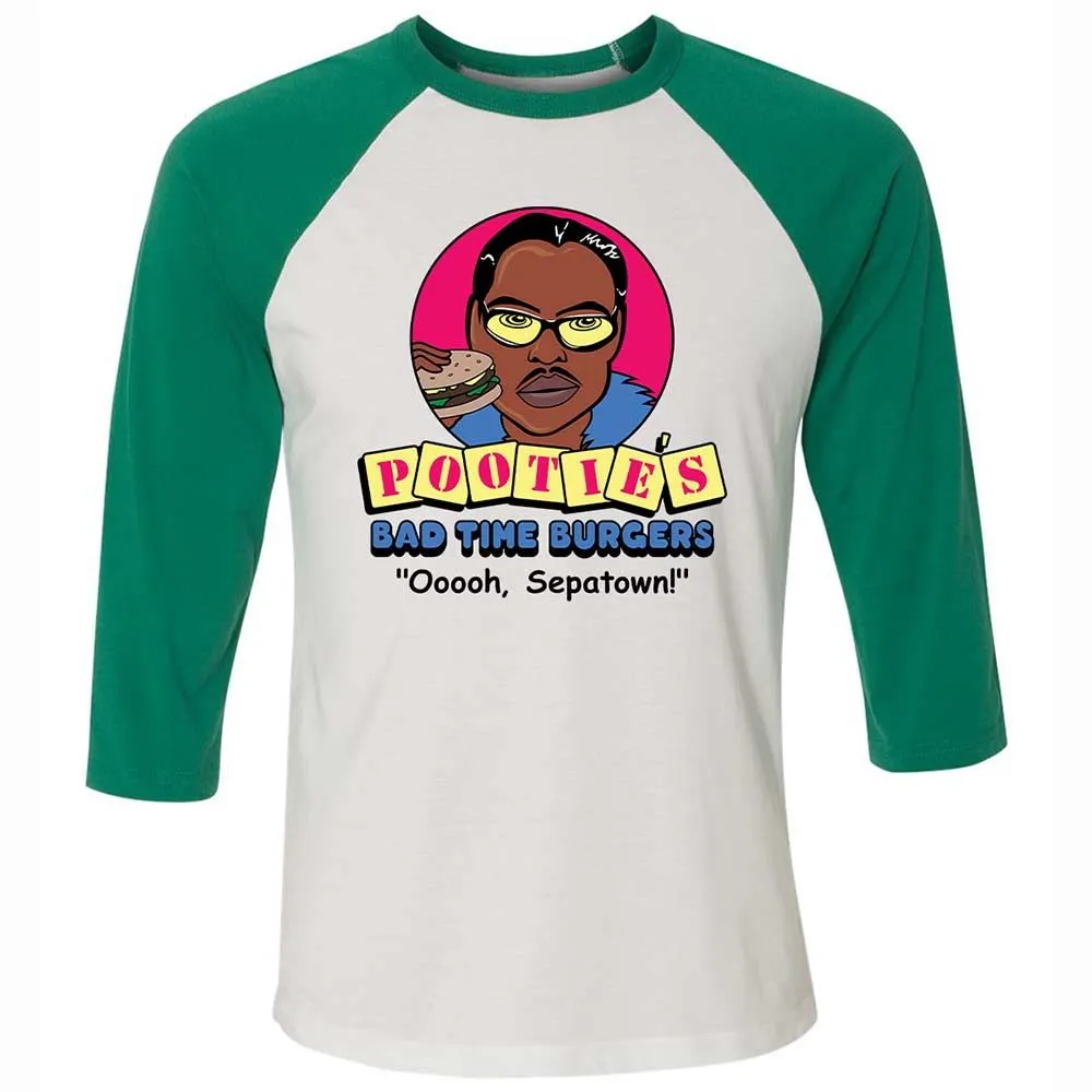 Pootie's Bad Time Burgers - White/Kelly - 6