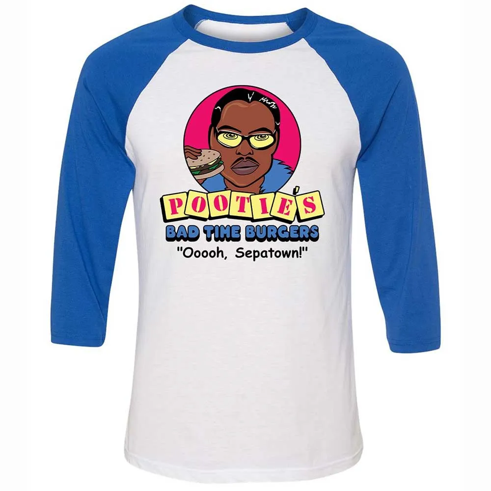 Pootie's Bad Time Burgers - White/True Royal - 10