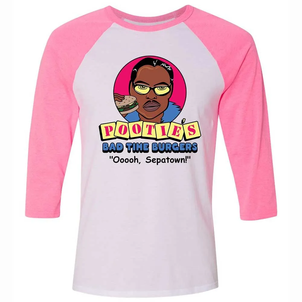 Pootie's Bad Time Burgers - White/Neon Pink - 12